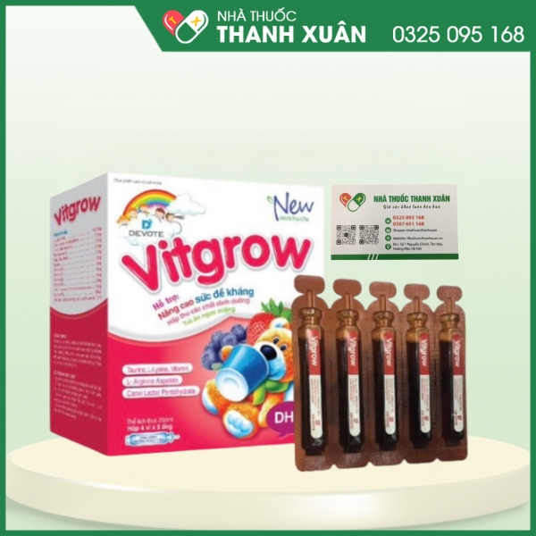 Devote Vitagrow - Bổ sung các dưỡng chất cần thiết hỗ trợ ăn ngon